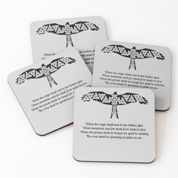 Item preview,  Celtic Irish Knots Ireland Pride Gaelic Quotes When The Eagle Shall Nest designed and sold by TopTeeShop.
