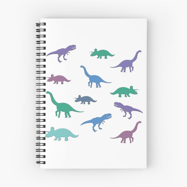 Item preview, dinosaur silouhette pattern designed and sold by Catcrea.