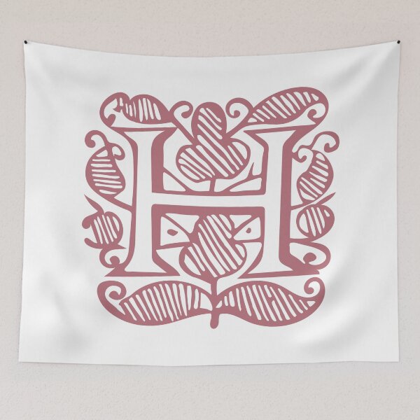 Item preview, Vintage Letter H Rose Gold designed and sold by yourscotborders.