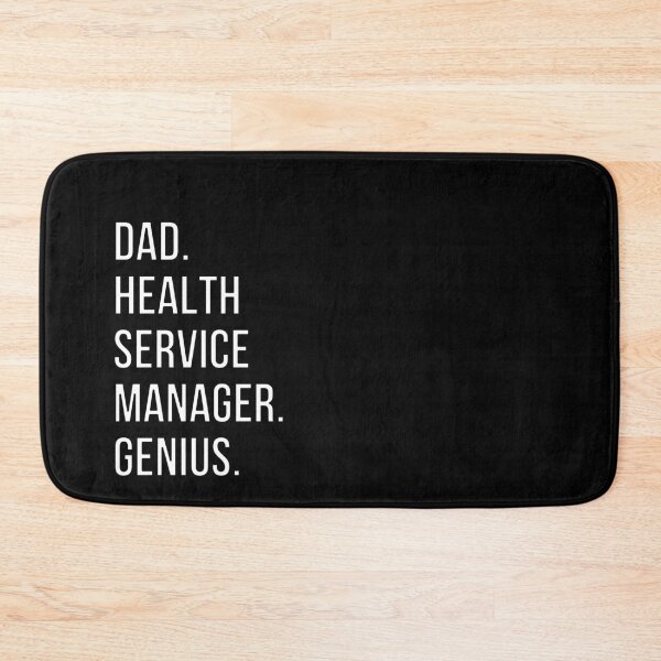 Item preview, Dad Health service manager designed and sold by UneDesigns.