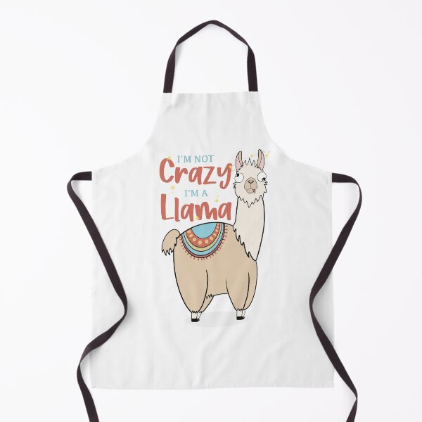 Item preview, I'm not crazy I'm a llama designed and sold by dirimir.
