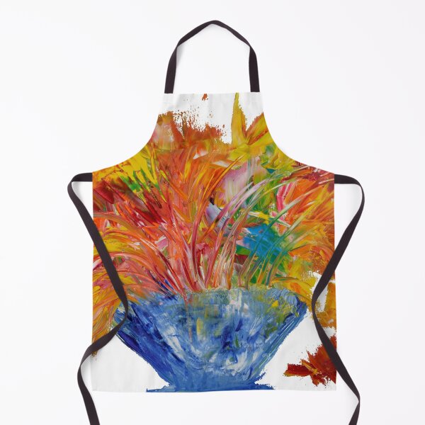 Artikelvorschau, Blumenstrauß - ein expressionistisches Ölgemälde entworfen und verkauft von KarenRHarris.
