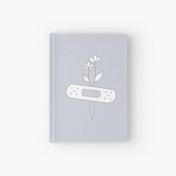 Design flowers illustration nature love inspiration decoration Hardcover Journal
