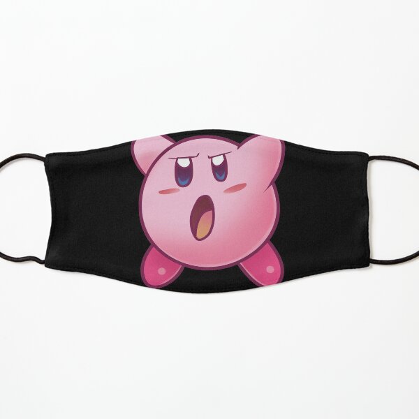 Kirby Face Kids Masks Redbubble - cute girl kirby face i made roblox