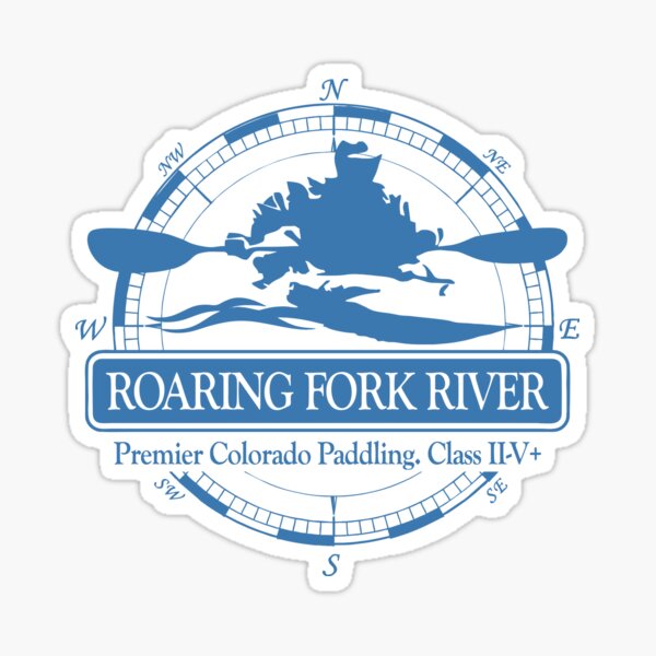 Roaring Fork River (KC2) Sticker