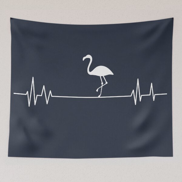 Item preview, flamingo heartbeat lover,flamingo animal in wildlife designed and sold by ELmezz.