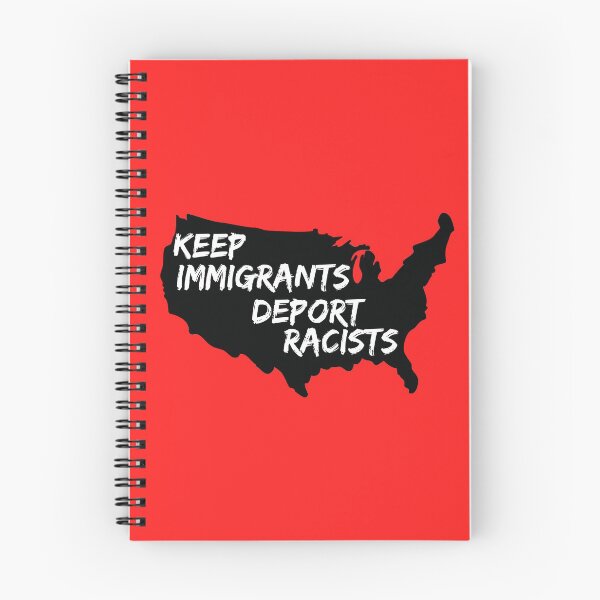 Item preview, keep the immigrants deport the racists designed and sold by Zaibo.