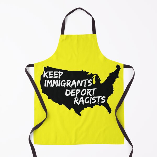 Item preview, keep the immigrants deport the racists designed and sold by Zaibo.