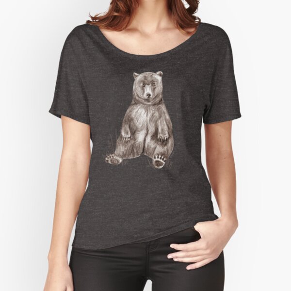 Graphite Bear Tatra Cottage Relaxed Fit T-Shirt