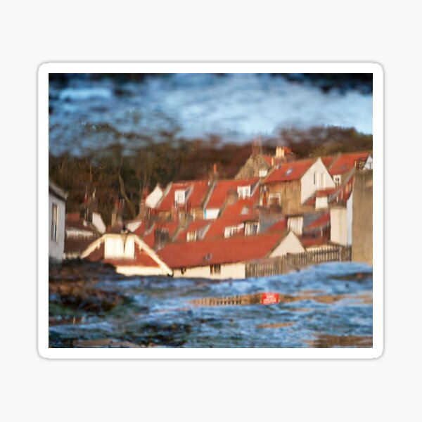 Sea Rock Pool Reflections Sticker