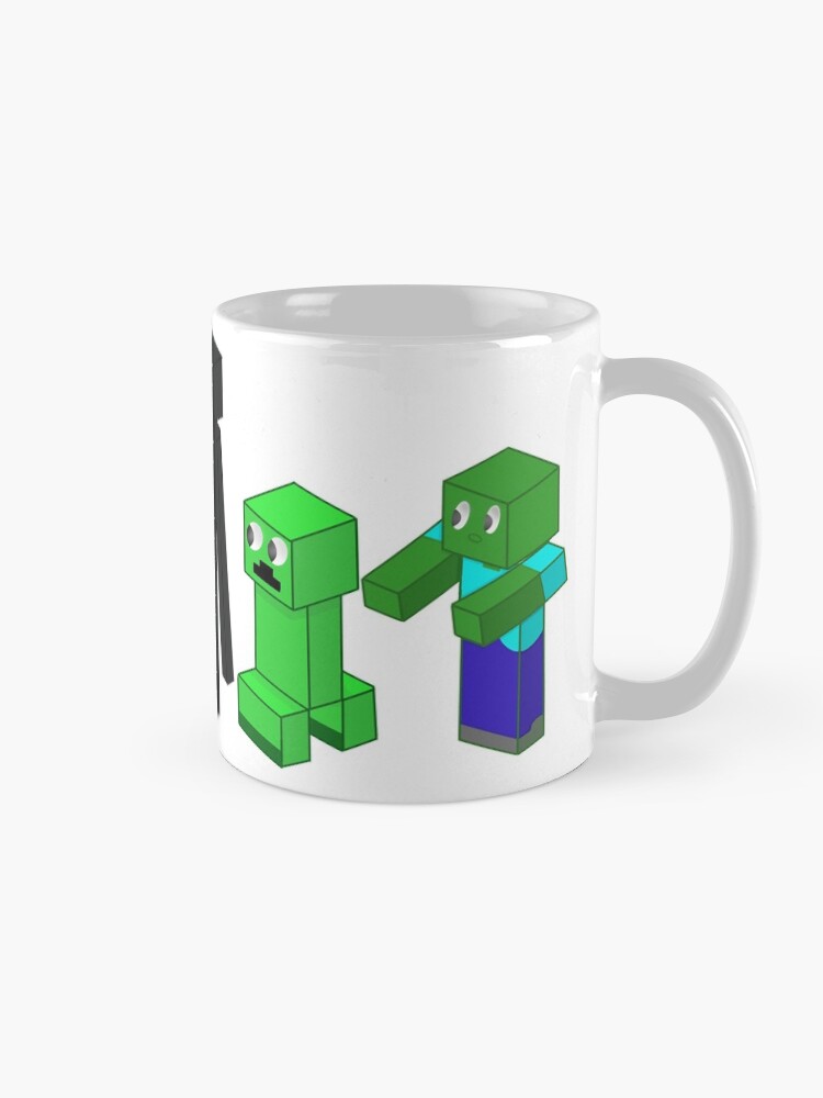 Minecraft Enderman Eyes Black Mug