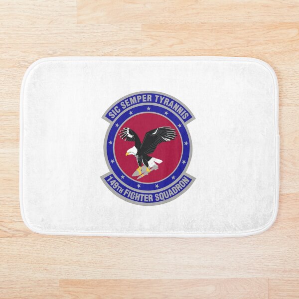 149th Fighter Squadron Bath Mat