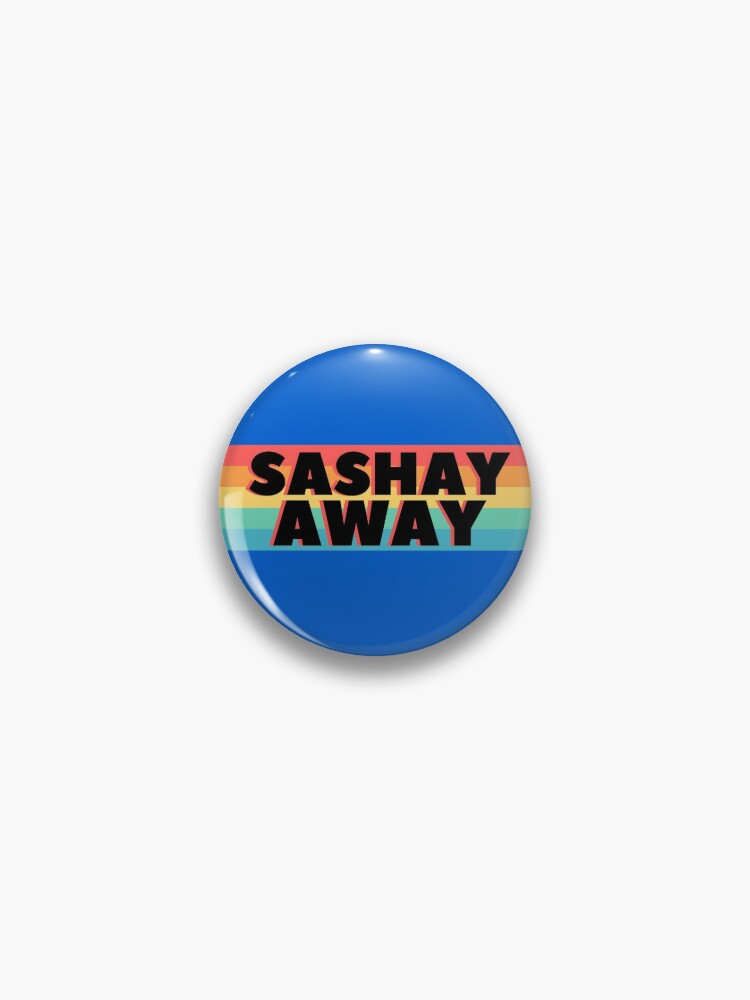 Chapa «Sashay lejos, arco iris, carrera de resistencia» de piastrelli |  Redbubble