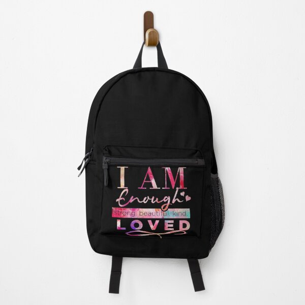 Item preview, Motivational Quote - I Am Enough designed and sold by Amanda-Lakey.