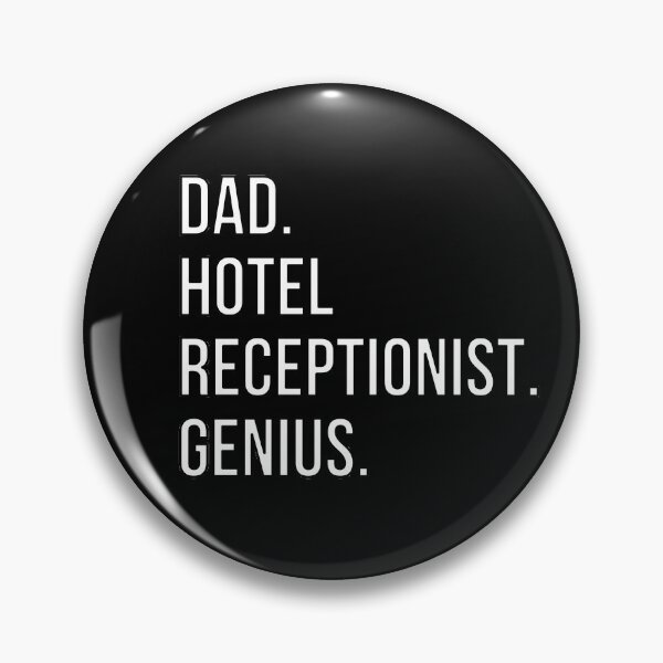 Item preview, Dad Hotel receptionist designed and sold by UneDesigns.