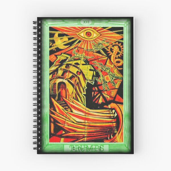 Item preview, Troth Tarot - XVI - The Tower. designed and sold by OriginalDP.