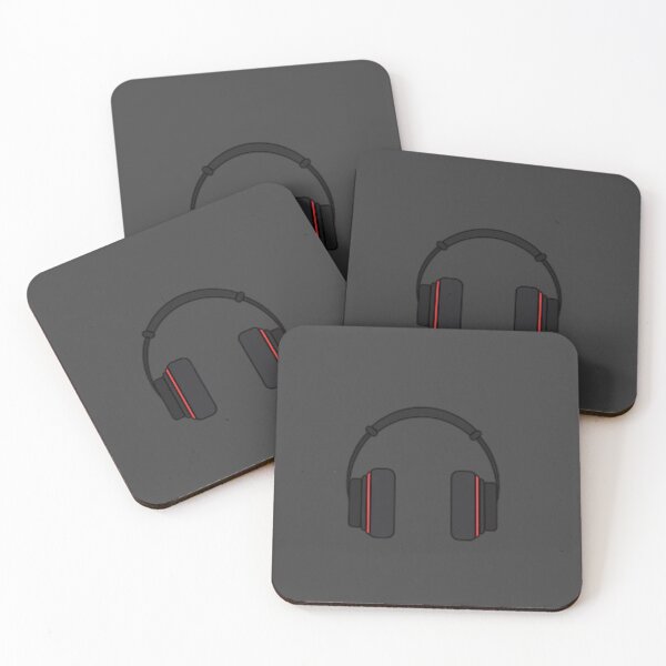Item preview, Black Head phones designed and sold by AGDesignstore.