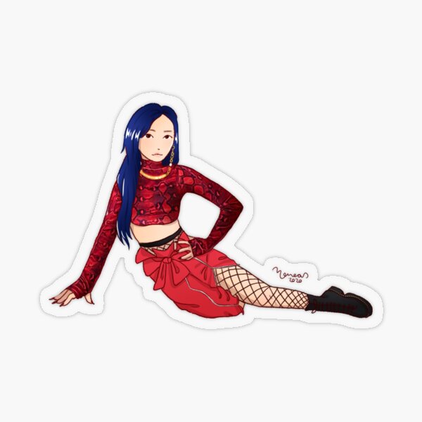 MAMAMOO HIP WHEEIN Transparent Sticker