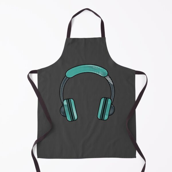 Item preview, turquoise color Head phones designed and sold by AGDesignstore.