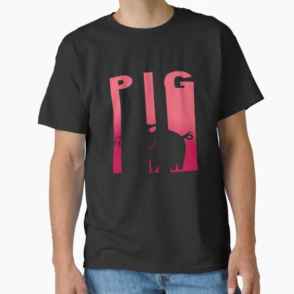 Item preview, Retro Vintage Sunset pig  designed and sold by jcorres.