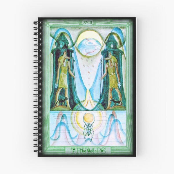 Item preview, Troth Tarot - XVIII - The Moon. designed and sold by OriginalDP.