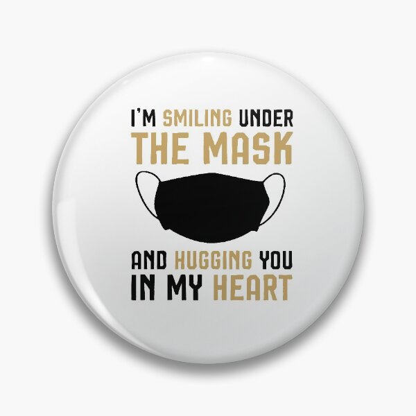 Item preview, I'm Smiling Under The Mask And Hugging You In My Heart,Teacher Life designed and sold by Noussairox.