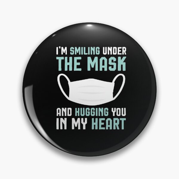 Item preview, I'm Smiling Under The Mask And Hugging You In My Heart,Teacher Life designed and sold by Noussairox.