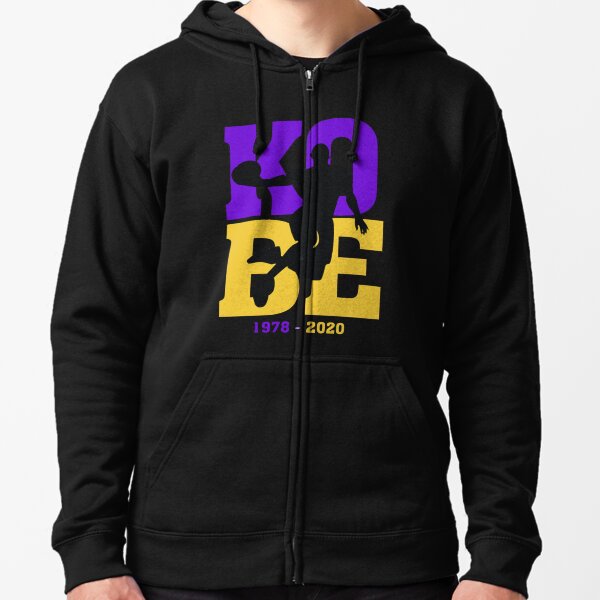 Kobe-Bryant Zipped Hoodie