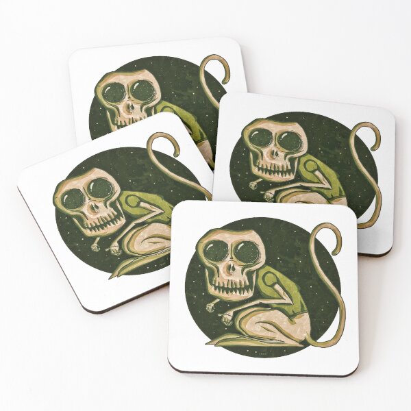 Item preview, monkey in space designed and sold by Facelessart.