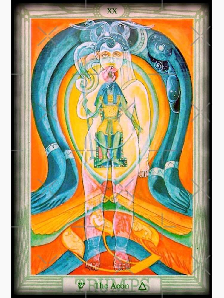 Tarot - XX - The Aeon." Greeting Card for Sale by OriginalDP | Redbubble