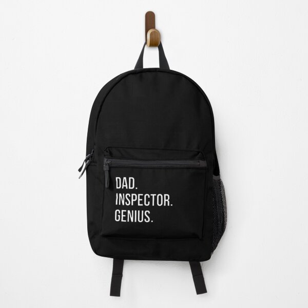 Vista previa del artículo con la obra «Papá inspector», diseñado y vendido por UneDesigns.