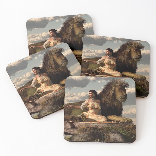 Item preview, Woman with Lion designed and sold by Daniel Eskridge.