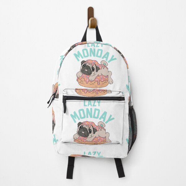 Item preview, My Pug on Lazy Monday designed and sold by Tee Inspiration.