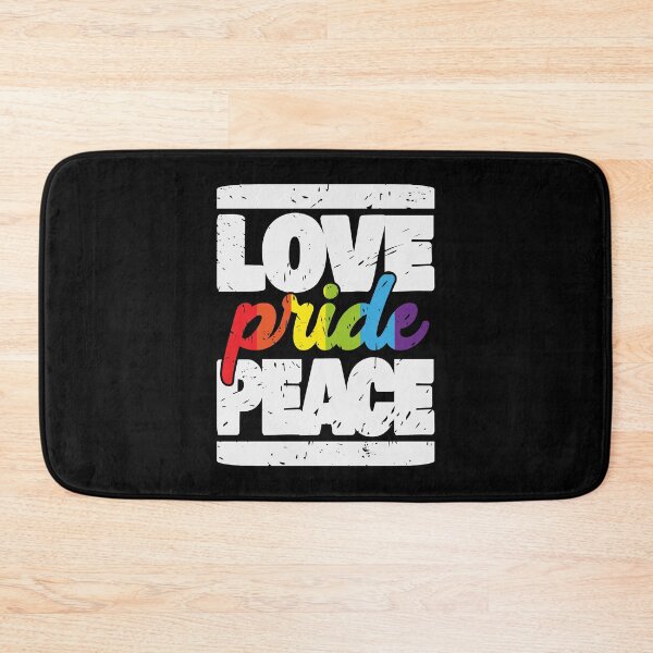 Item preview, LOVE PRIDE PEACE designed and sold by Dwarf-Monkey.