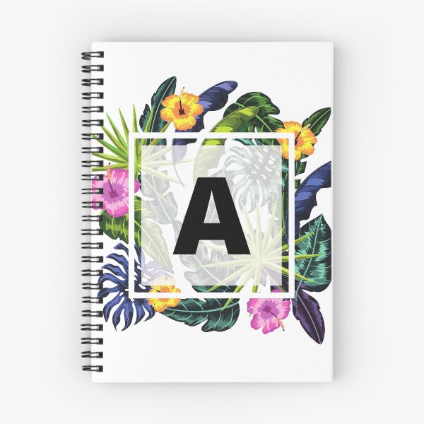 Artikelvorschau, Blumen- und Tropenbuchstabe A entworfen und verkauft von LamV.