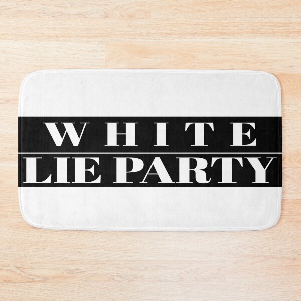 Item preview, white lie party designed and sold by Apoorv Choudhary.