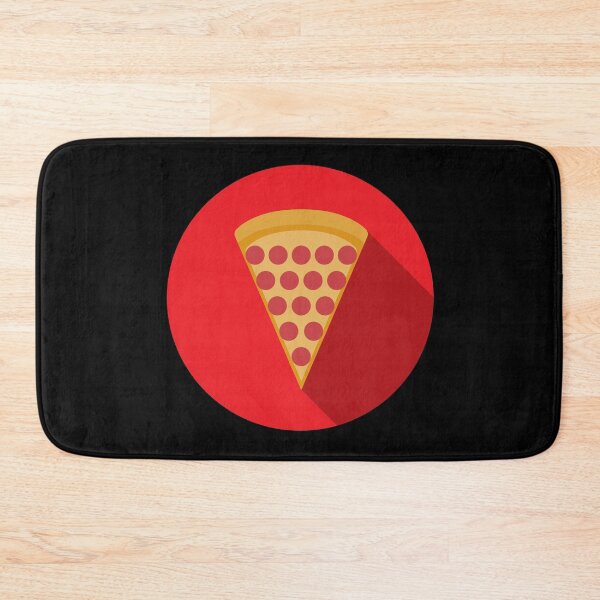 Item preview, Red Circle Logo Pizza designed and sold by Maria Simone.