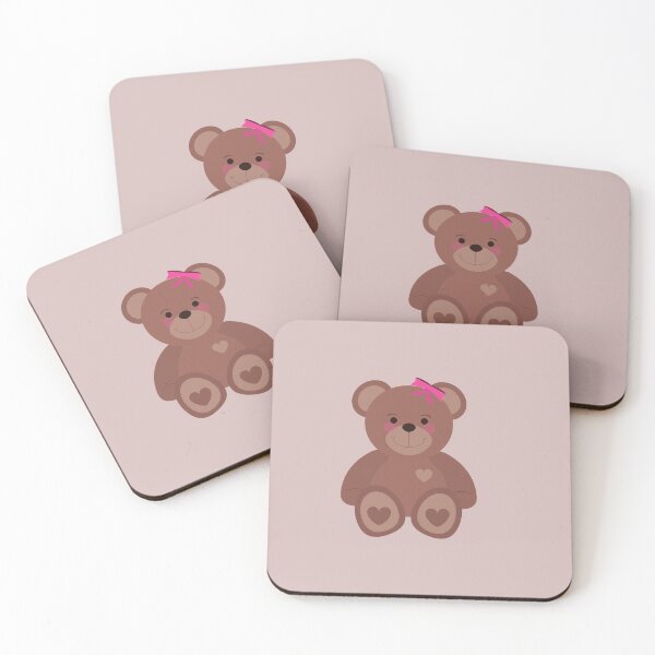 Item preview, Pink Bow tie cute little teddy bear designed and sold by AGDesignstore.