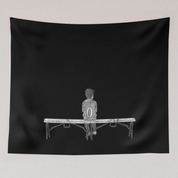 Item preview, Distressed Benchwarmer - B&W Soccer Kid - Reserve Player designed and sold by DeWinnes.