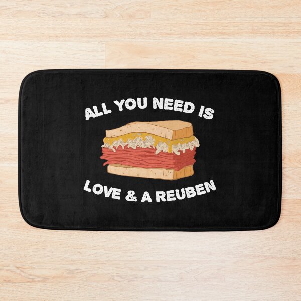 Item preview, Funny Foodie Love Reuben Sandwich print designed and sold by jakehughes2015.