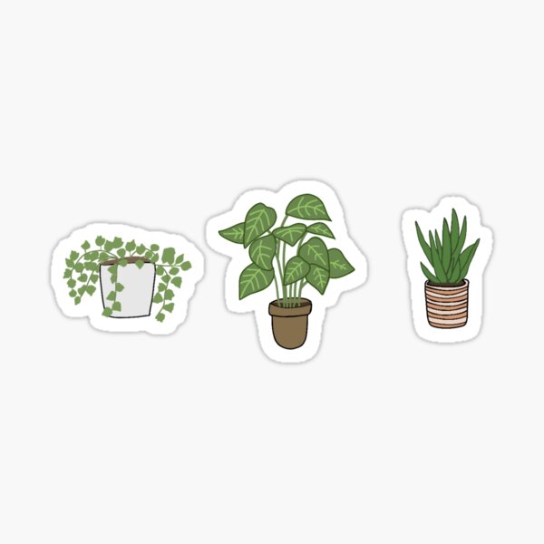 Item preview, CUTE POT PLANTS designed and sold by c x.