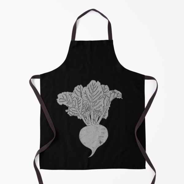 Item preview, Distressed Beet Farmer - B&W Beetroot Veggie - Nutritionist designed and sold by DeWinnes.