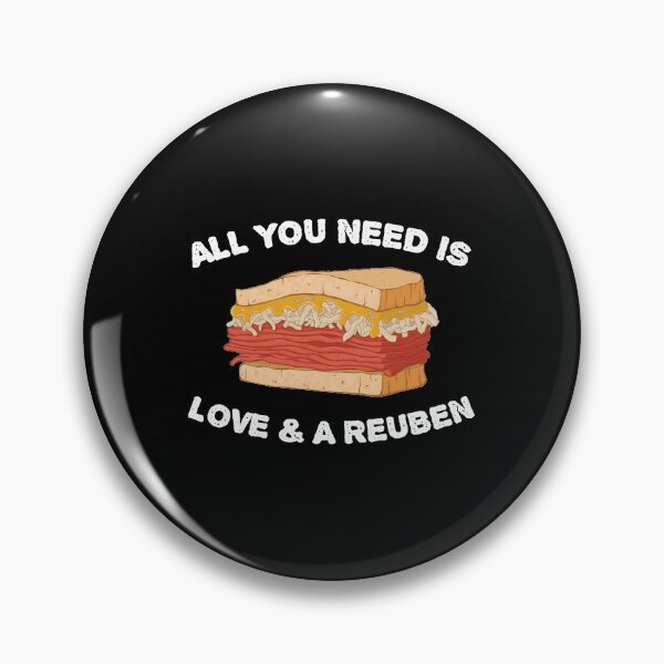 Item preview, Funny Foodie Love Reuben Sandwich print designed and sold by jakehughes2015.