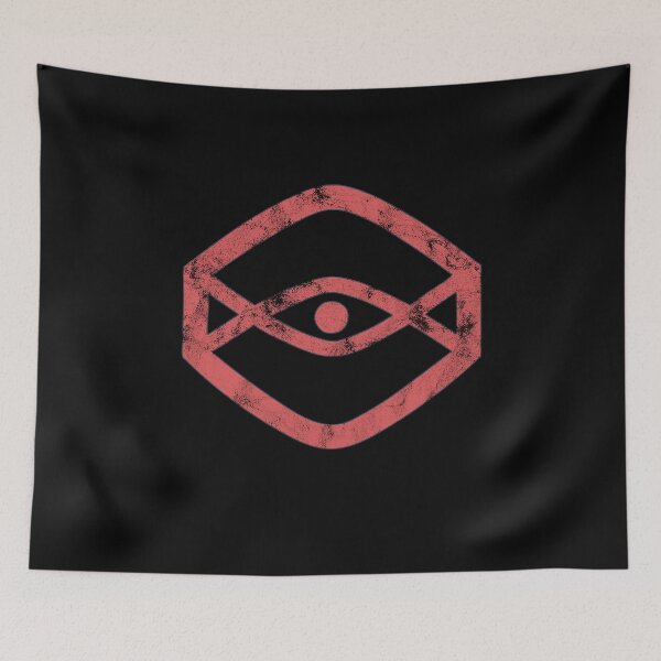 Item preview, Distressed Augmented Reality - AR Symbol - Future Tech designed and sold by DeWinnes.