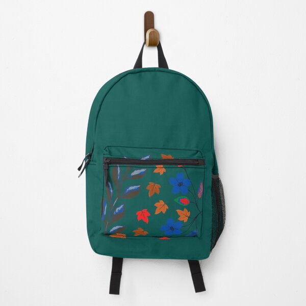 Item preview, Botanical leaf and flower pattern designed and sold by mpandam.