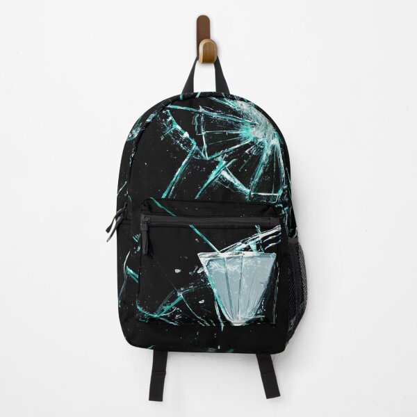 Item preview, broken glass on a black background designed and sold by photo123pro.