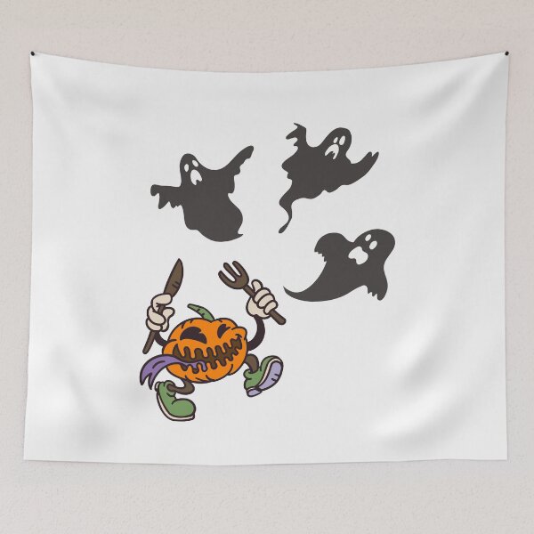 Item preview, Pumpkin Eating Ghosts For Halloween designed and sold by TYTN.