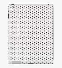 White vinyl texture iPad Case/Skin