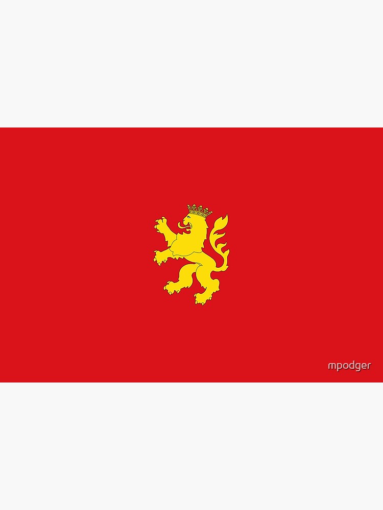 "Zaragoza Flag Gifts, Masks, Stickers & Products " Poster by mpodger