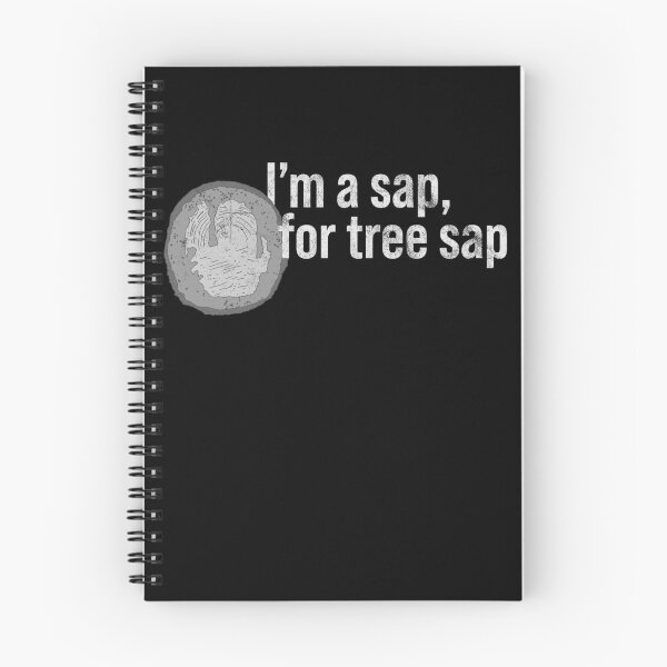 Item preview, Distressed Tree Sap - B&W Cross Section - I'm a Sap designed and sold by DeWinnes.
